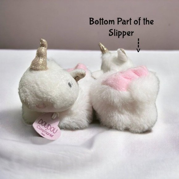 NWT Custom Unicorn baby slippers - Picture 2 of 6